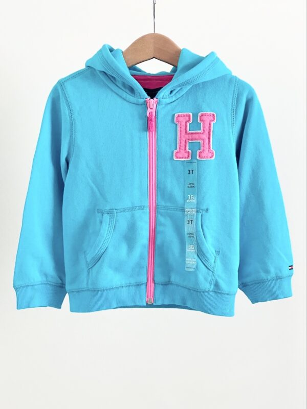 קפוצ'ון מותג טורקיז Tommy Hilfiger לילדות