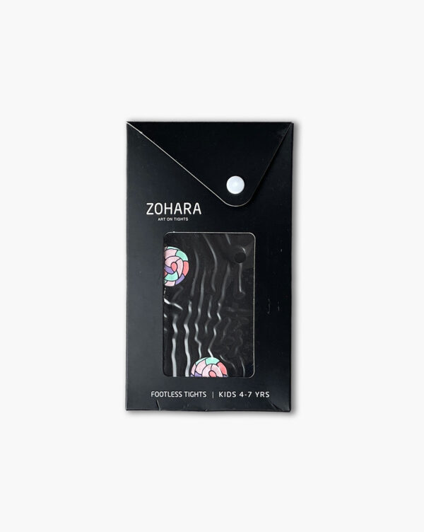 גרביונים שחורים סוכריות של ZOHARA לילדות