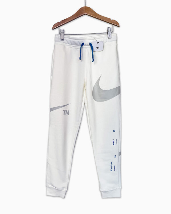 מכנסי פוטר בצבע לבן Nike לילדות