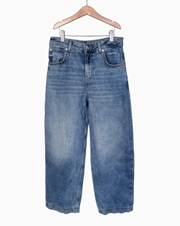 מכנסי ג'ינס Relaxed Baggy לילדים ZARA