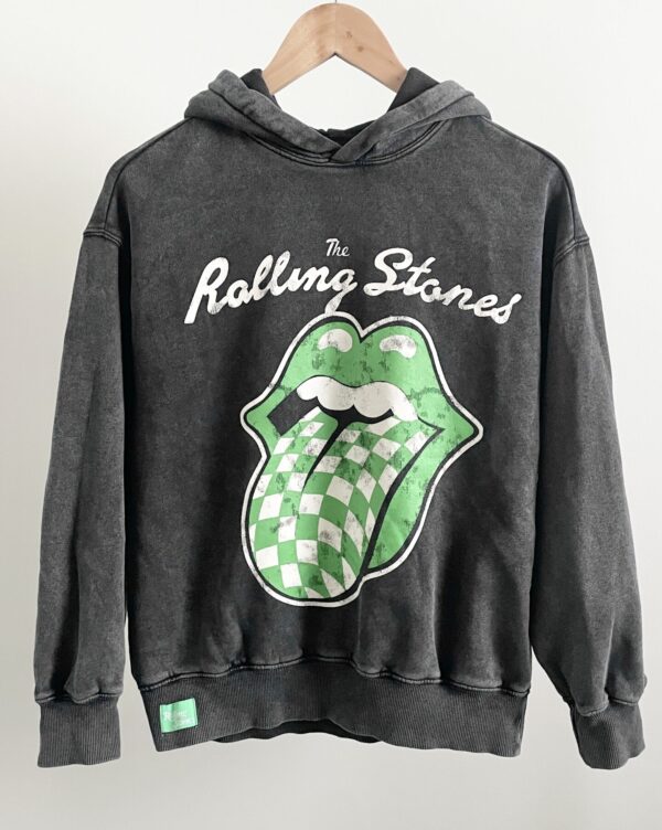 קפוצ'ון שחור The Rolling Stones לילדים ZARA