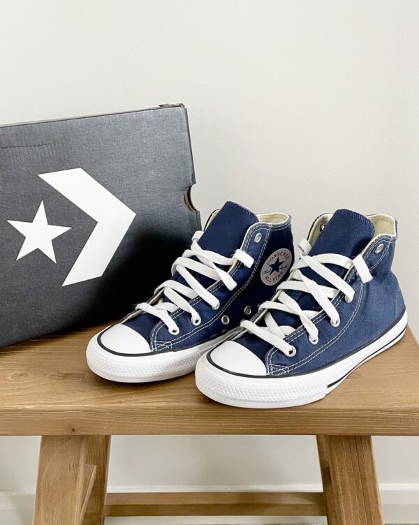 אולסטאר גבוהות כחול לילדים Converse