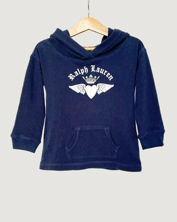 קפוצ'ון כחול לילדות Ralph Lauren