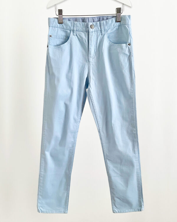 מכנסיים ארוכים בצבע תכלת לילדים Petit Bateau