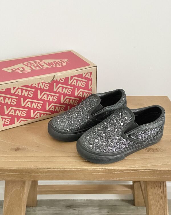 סניקרס מנומר ללא שרוכים לילדים Vans