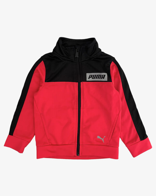 ג'קט ספורטיבי אדום לילדים PUMA