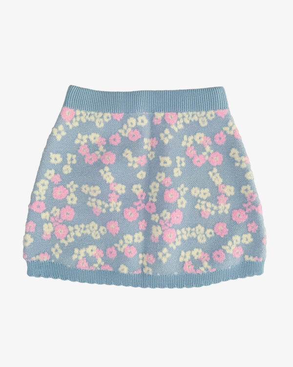 חצאית סריג פרחונית לילדות Primark