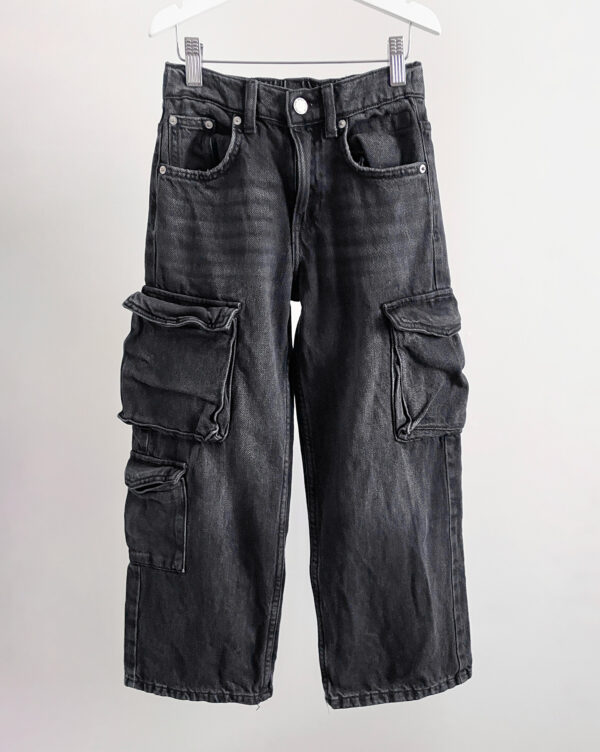 ג'ינס דגמ"ח לילדות ZARA