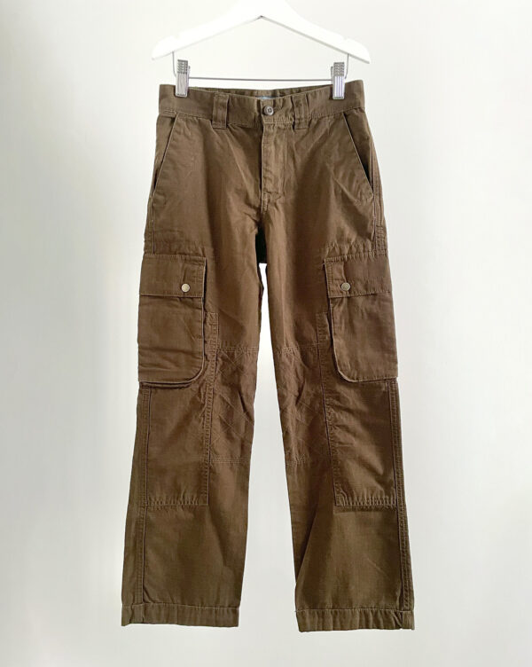 מכנסי דגמ"ח חום לילדות Ralph Lauren