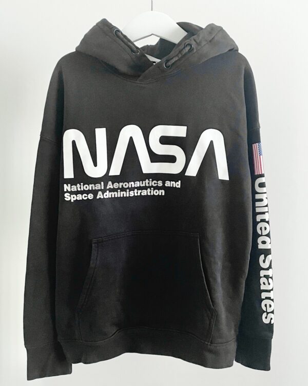 קפוצ'ון שחור NASA לילדים H&M