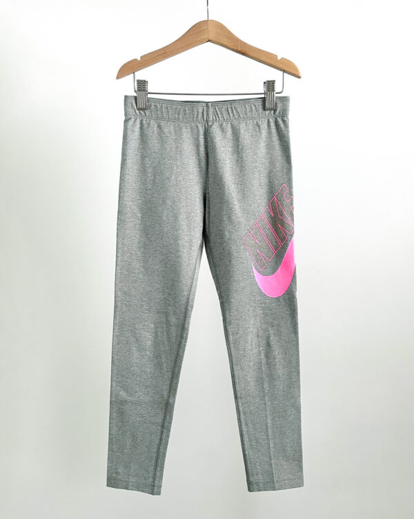 טייץ אפור עם לוגו לילדות Nike