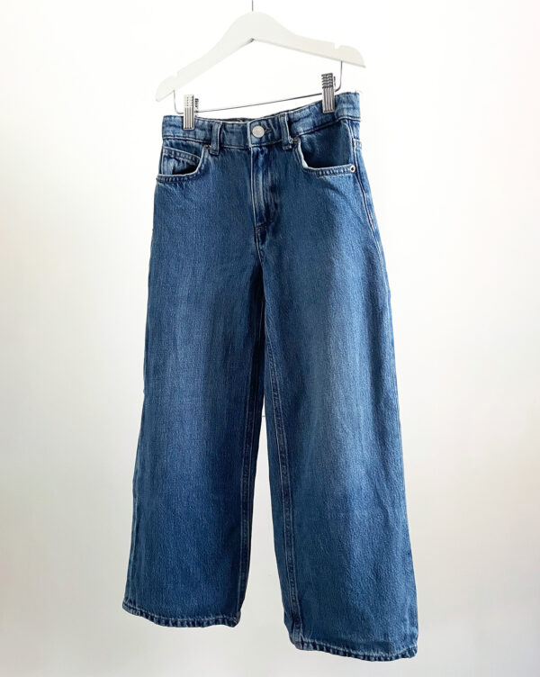 ג'ינס גזרה רחבה לילדות ZARA