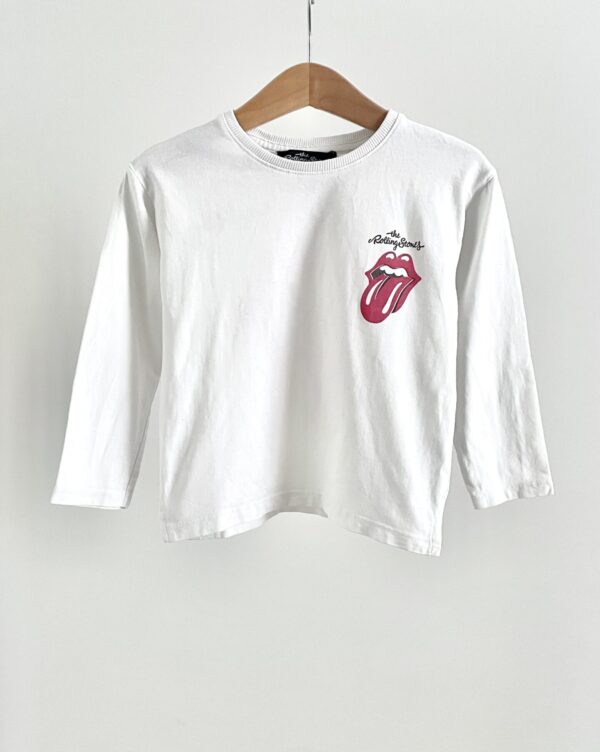 טישרט ארוכה The Rolling Stones לילדות ZARA