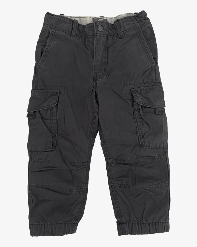 מכנסי דגמ"ח אפור פחם לילדים H&M