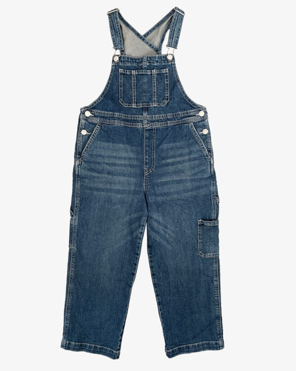 אוברול ג'ינס כחול ארוך לילדות H&M