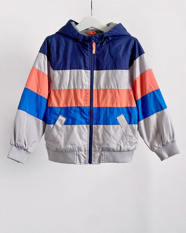מעיל פסים צבעוני לילדים OshKosh B'gosh