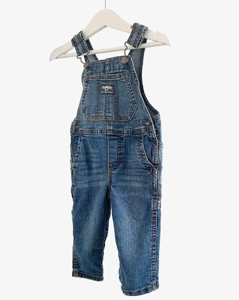 אוברול ג'ינס ארוך לתינוקות OshKosh B'gosh