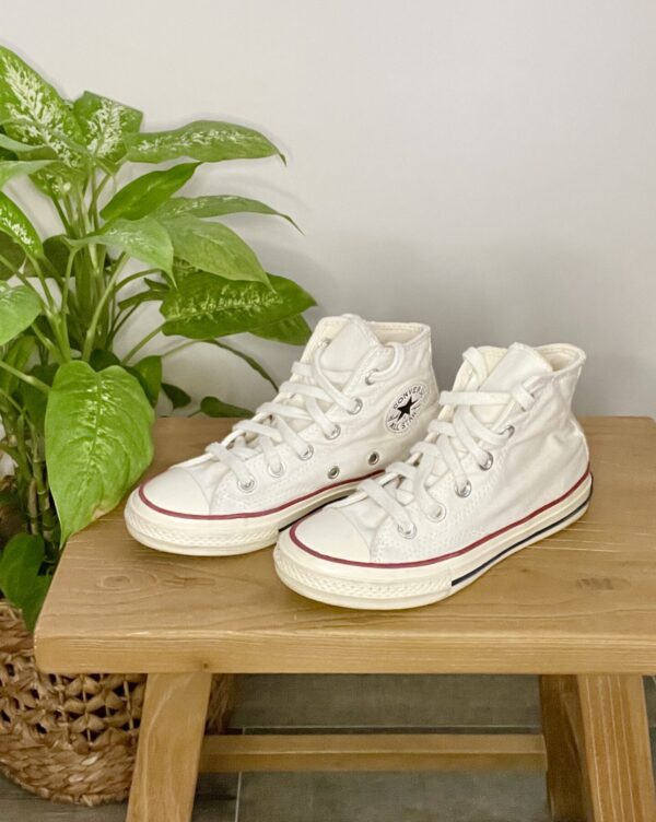 אולסטאר Chuck 70 גבוהות לבן לילדים Converse