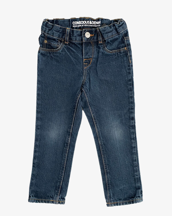ג'ינס כחול גזרה ישרה לילדים H&M