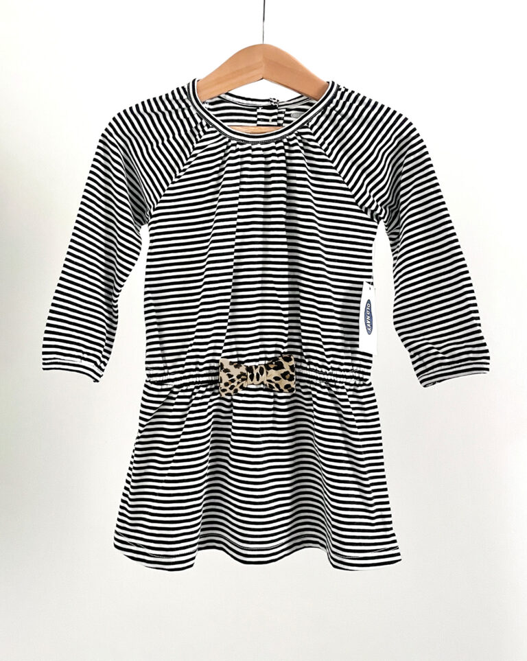 שמלת פסים לפעוטות OLD NAVY