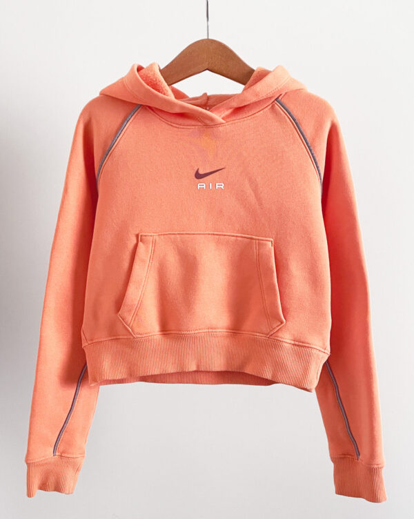 קפוצ'ון פוטר כתום בהיר לילדות Nike
