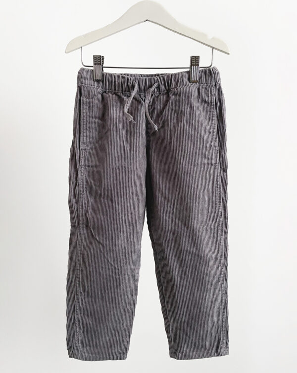 מכנסי קורדרוי אפור לילידם H&M